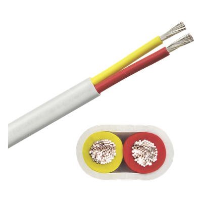 Cable Marino Plano / 2 Conductores Cal 10 AWG / Rojo/Amarillo / 100 pies / UL 1426 BC-5W2 / Grado Marino