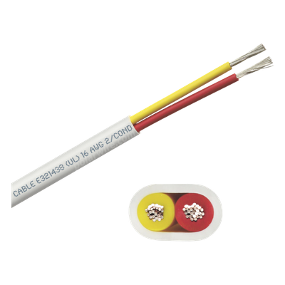 Cable Plano Grado Marino / Calibre 16 / 2 Conductores / 250 ft (76.2 m)