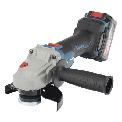 Amoladora Angular Inalámbrica / 20 Vcc / Disco 4-1/2 in / 8,500 RPM / 2 Baterías 4.0Ah / Estuche