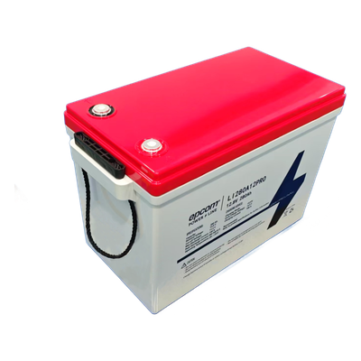 Batería de Litio LiFePO4 / 12.8 Vcc / 280 Ah / 3.58 kWh / 6000 Ciclos / Descarga 140 A / BMS Corte 11.2 Vcc