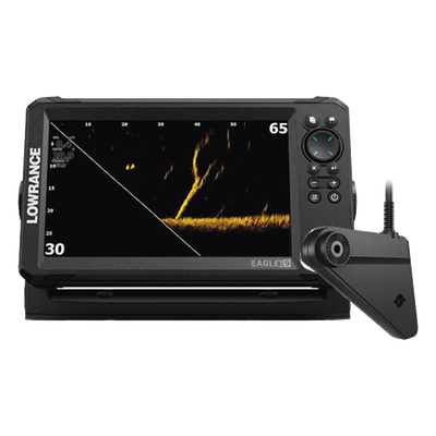 Ecosonda con Pantalla IPS / 9 Pulgadas / 4 Vistas de Sonar / DownScan Imaging / Sintonización Automática / Soporte SD