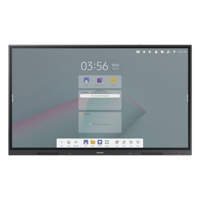 Pantalla Interactiva / 75" / 4K UHD / Táctil IR 8 ms / 400 nits / Android 14 EDLA / Wi-Fi y Bluetooth / VESA 800x400