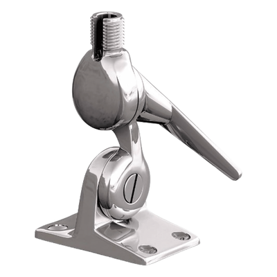 Soporte de Montaje de Cremallera / Acero Inoxidable / Diseño sin Tuercas / Dientes de 5° / Liberación Rápida / Rosca 1"-14 / Superficies Inclinadas