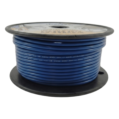 Cable Eléctrico / Calibre 14 AWG / 600 V / 105 °C Seco / 75 °C Húmedo / Cobre Estaño Clase K / PVC VW-1 / 100 m (328.1 ft)