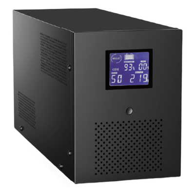 UPS Línea Interactiva / 2000 VA / 1200 W / AVR 80-150 Vca / 6 Tomas NEMA 5-15R / Senoidal Simulada