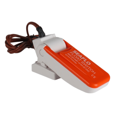 Interruptor de Nivel para Bomba de Sentina / 12-24-32 VDC / 20 Amperios / Agua Dulce y Salada / Flotador Mecánico