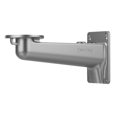 Montaje de Pared para Cámara Domo / Sistema Anti-vibración / Aluminio / 160 x 124 x 398 mm / Compatible PTZ y PanoVu