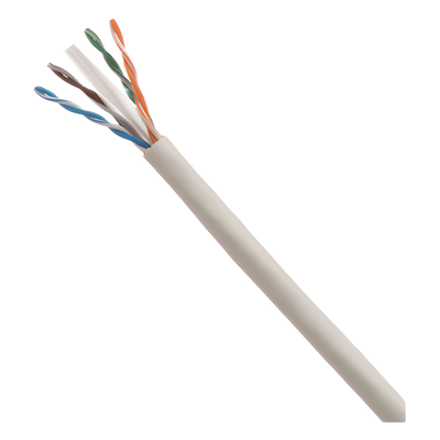 Bobina de Cable UTP / Categoría 6 / 24 AWG / 4 Pares / 305 m (1000 pies) / CMP Plenum / 250 MHz