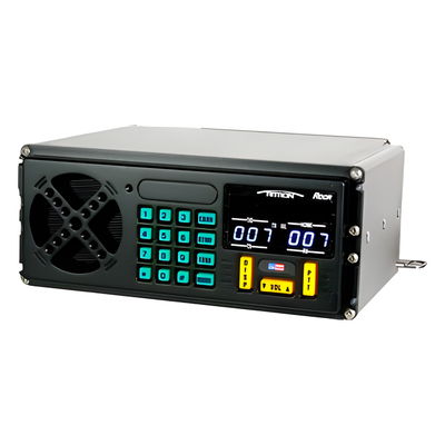 Radio para Locomotora / 155-174 MHz / 10-50 W Ajustable / Aluminio y Acero Inoxidable / Bocina 12 W / 25/12.5/6.25 kHz