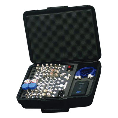 Kit de Adaptadores RF / 74 Piezas / Frecuencia 6 GHz / Estuche con Bisagras / Incluye Probador y Cables