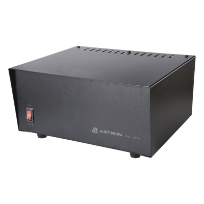 Fuente de Poder Lineal / 13.8 Vcc 35 A / Regulación Electrónica / Disipador Térmico / 115 VCA / 5.67 x 11.07 x 10.98 in