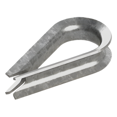 Cuello para Cable / Calibre 5/16" (7.94 mm) / Acero Galvanizado / Torres Arriostradas / Sistema de Retención