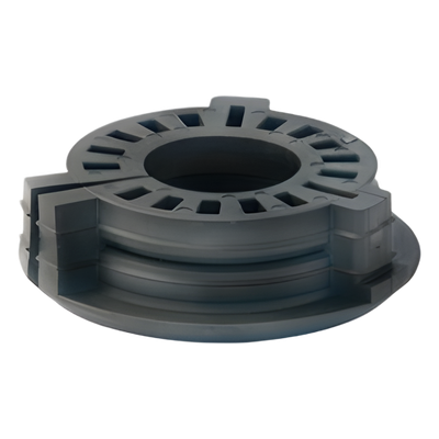 Bota Pasamuro / 4 in (10.16 cm) / 1 Orificio / Cable Coaxial Corrugado 1-1/4 in / TPE / SnapSeal