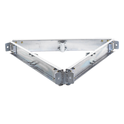 Estabilizador de Torre / Acero Galvanizado por Electrólisis / 6 Puntos de Sujeción / Antitorsión / Compatible STZ-45 / Cara 90 cm