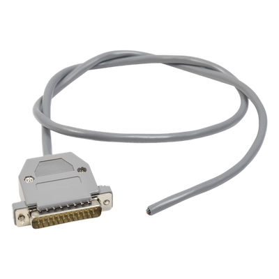 Conector de accesorios / Serie 90 / Sin terminales / RS-232 / Montaje en panel