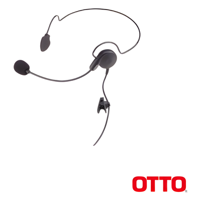Diadema / Auricular Izquierdo / Micrófono Flexible / Control PTT / Operación -20°C a +60°C / Diseño Ultra Ligero