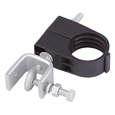 Sujetador para cable coaxial / 7/8" (26.7-28.2 mm) / Instalación angular / Acero inoxidable 304 / -40°C a +85°C