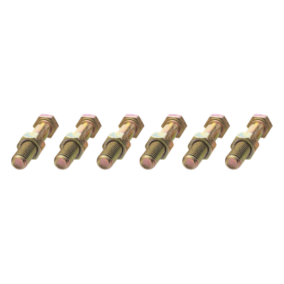 Kit de Tornillería para Torre / Acero Grado 5 / 3/8" x 2" / 6 Tornillos y 6 Tuercas / Galvanizado / Exterior