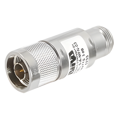 Atenuador en Línea / 3 dB / 5 W / DC-4 GHz / N Macho-Hembra / IP67 / 2.5' (64 mm) Largo