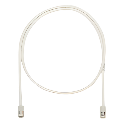 Cable de Parcheo UTP / Cat 5e / 1.52 m (5 ft) / 24 AWG / T568A / Blanco Mate