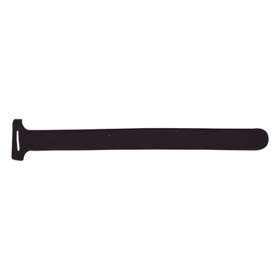 Cincho de contacto / 150 x 12 mm / Nylon y polipropileno / Negro / 20 piezas / 0.49 x 0.47 ft