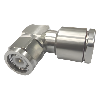 Conector TNC Macho / Ángulo Recto / 0-6000 MHz / 50 Ω / VSWR 1.07-1.12 / CNT-400 RG-8
