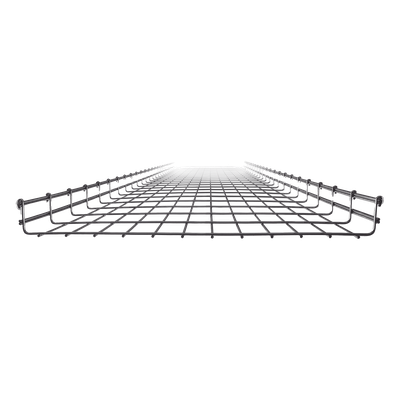 Charola Tipo Malla / 66 mm Peralte / 600 mm Ancho / 3 m Longitud / 10 pies / Electro Zinc / 630 Cables Cat6