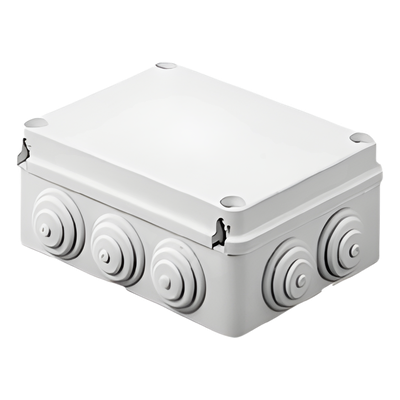 Caja Estanca de Derivación / 14 Entradas / IP55 / IK08 / 460x380x120 mm (18.1x14.96x4.72 in) / Libre de Halógenos
