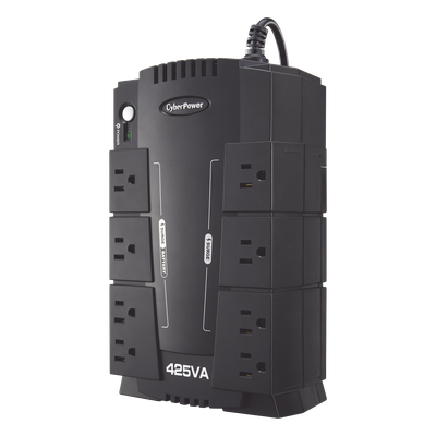 UPS Standby / 425 VA / 255 W / 8 Tomas NEMA 5-15R / 4 con Batería + 4 Protección / Topología Standby / USB de Gestión