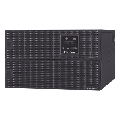 UPS de 10000 VA/9000 W, Online Doble Conversión, 200 - 240 Vac de Entrada, 200 - 240 Vac de Salida, Terminal Hardwired, Onda Senoidal Pura, Torre o Rack de 6 UR, Con 3 Tomas NEMA L6-30R