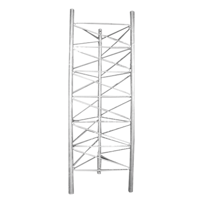 Tramo de desplante para torre arriostrada / 90 cm ancho / 3 m longitud / Galvanizado en caliente / Carga 1000 kg / Resistencia viento 200 km/h