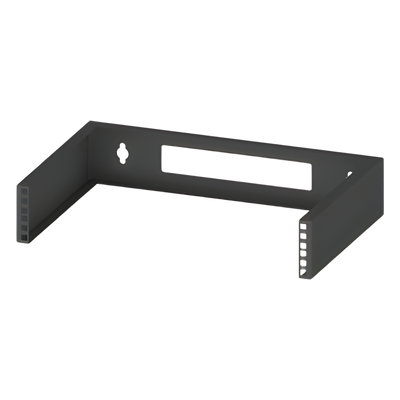 Rack Abierto de Pared / 19 Pulgadas / 2 Unidades de Rack / Profundidad 322 mm (1.06 ft) / Acero Calibre 18 / Peso 1.26 kg