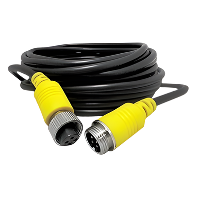 Cable de conexión / 13 m (42.7 ft) / Conector aviación / Reforzado anti-vibración / Interior / Analógico y AHD