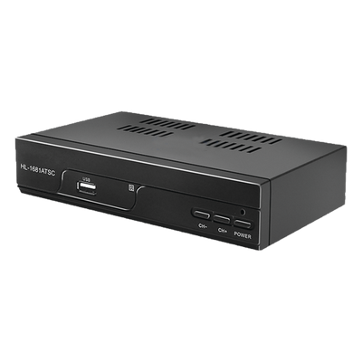 Transmisor de TV Digital UHF / 100W / ATSC A/53 / Canales 20-45 / 400-500 MHz / Cobertura 10 km (32,800 pies)