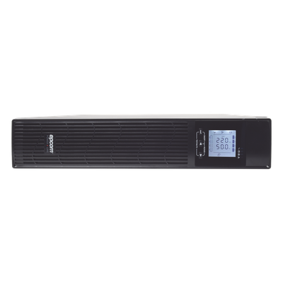 UPS de 2000VA/1800W / Topología On-Line Doble Conversión / Entrada y Salida de 120 Vca / Clavija de Entrada NEMA 5-20P / Pantalla LCD Configurable / Formato Rack/Torre
