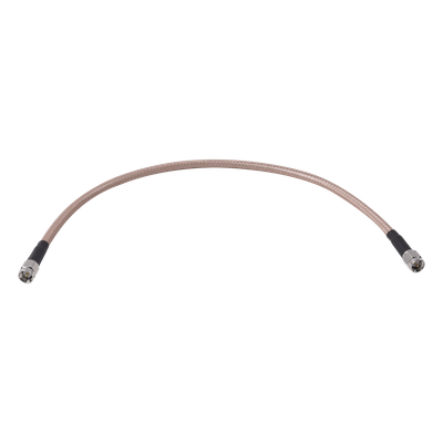 Jumper RF / Cable RG-142 / Conectores SMA Macho a SMA Macho / 30 cm (0.98 pies)