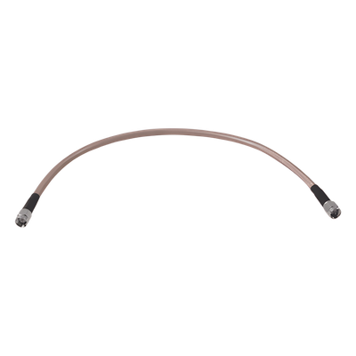 Jumper con cable RG-142 de 60 cm, con conectores SMA Macho a SMA Macho.