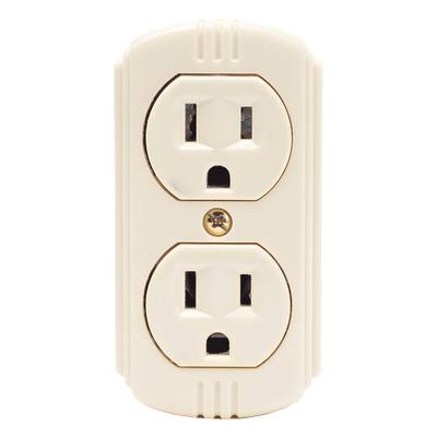 Contacto Dúplex / 127 Vca / 15 A / 3 Polos / NEMA 4-21-25 / Para Sobreponer / Servicio Exterior