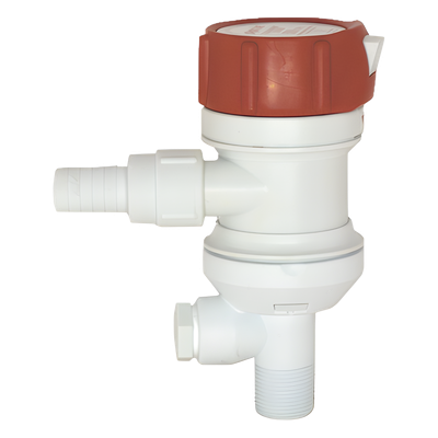 Bomba sumergible para carnada / 500 GPH (1893 LPH) / 12 VDC / Descarga 3/4" (19 mm) / 2.1 A