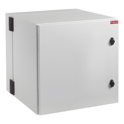 Gabinete Industrial de Pared / 12 UR / 612 x 600 x 760 mm / NEMA 4/12 / IP66 / Puerta Sólida Abatible / Acero con Acabado en Polvo