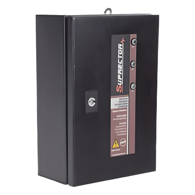 Supresor de Picos Clase B / 127/220 Vca / 2 Fases / 60 kA / Protección L-L / NEMA 4 / 30x20x12 cm (12x8x5 in)