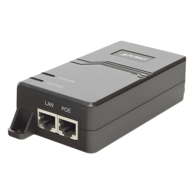 Inyector PoE / 802.3bt 60W / 4-Pares UTP / Gigabit 10/100/1000 Mbps / Alcance 100m (328 pies) extensible a 300m (984 pies)