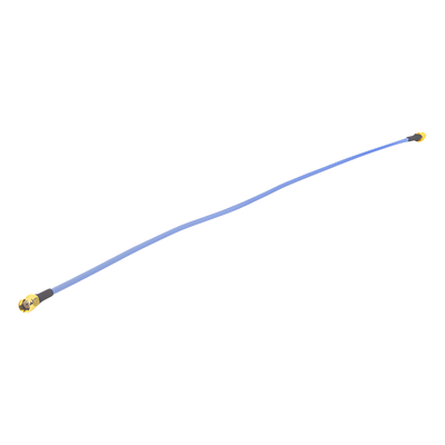 Cable Jumper / 50 cm (1.64 ft) / SMA-Macho Inversos / Hasta 6 GHz / Cobre-Plateado