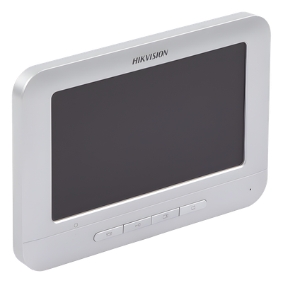 Monitor para Videoportero / Pantalla 7 pulgadas / 800x400 / Audio Bidireccional / 4 Hilos / Aluminio