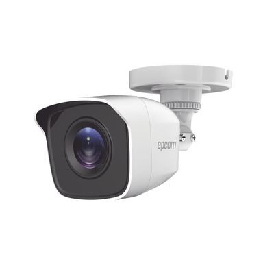 Cámara Bala TURBOHD / 2 Megapixel 1080p / Gran Angular 103° / IR EXIR 20 m (65.6 ft) / IP66 / 4 Tecnologías Seleccionables / Policarbonato