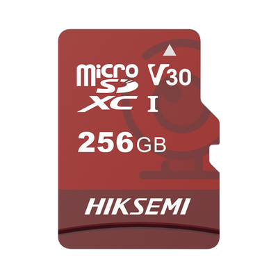 Memoria MicroSD / 256 GB / Lectura 95 MB/s / Escritura 55 MB/s / Clase 10 U3 / Grabación 24/7 / TLC NAND