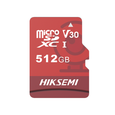 Tarjeta MicroSD / 512 GB / Lectura 95 MB/s / Escritura 60 MB/s / Clase 10 U3 / TLC NAND / Grabación 4K 24/7 / Resistente Agua y Golpes
