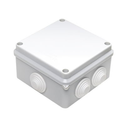 Caja de Conexiones / IP65 / IK07 / 7 Entradas / 100 x 100 x 70 mm / ABS / Tornillería Incluida