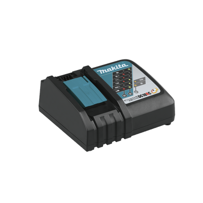 Cargador Rápido para Batería / 18V / Litio-Ion / Ventilador Integrado / Carga 2.0Ah en 25 min / Control Activo de Temperatura