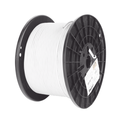 Bobina de Cable UTP / Cat6A / 23 AWG / CMR Riser / 305 m (1000 pies) / 6.2 mm Diámetro / 650 MHz / 10GBASE-T